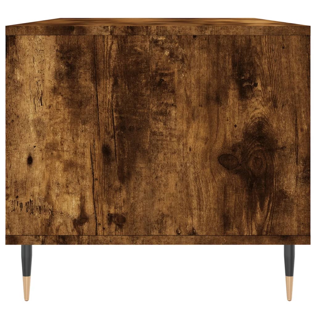 Stolić za kavu boja hrasta 90x49x45 cm konstruirano drvo Smeđa