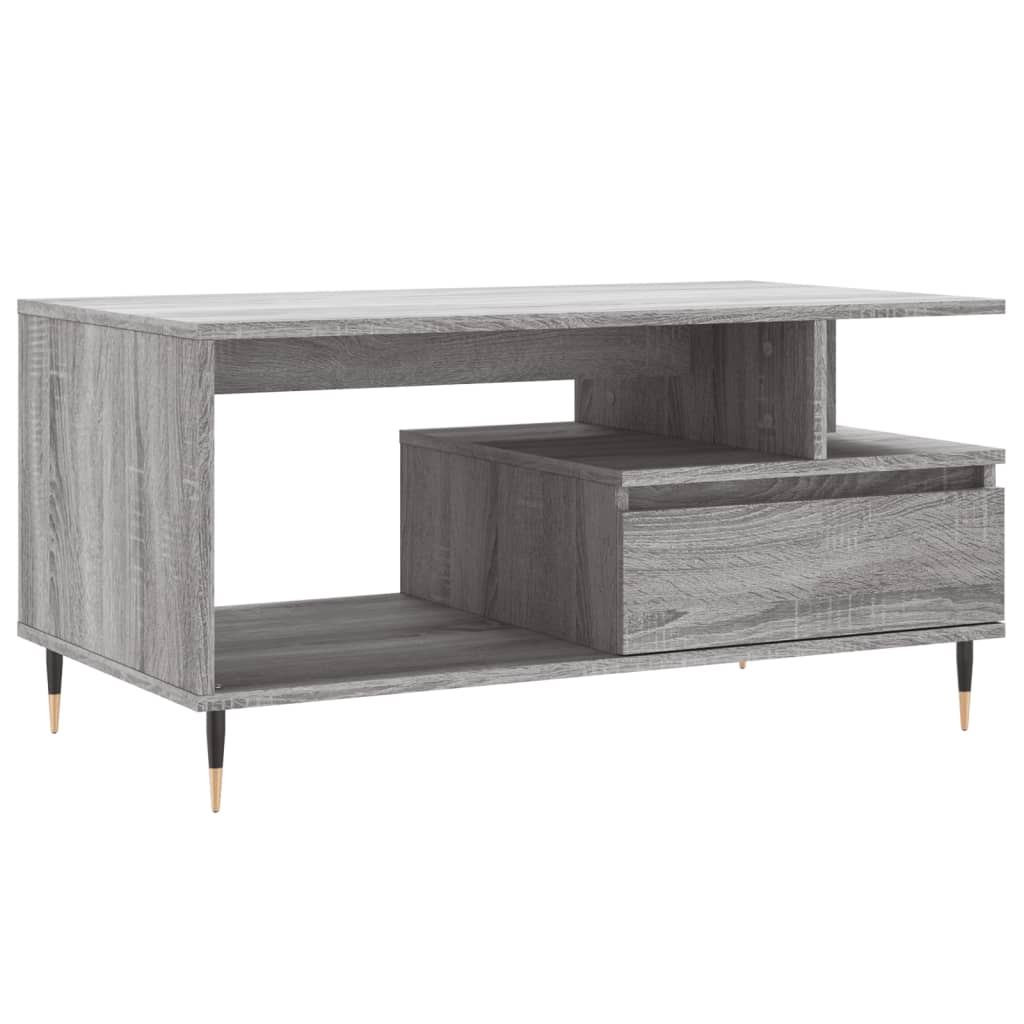 Stolić za kavu 90 x 49 x 45 cm od konstruiranog drva
