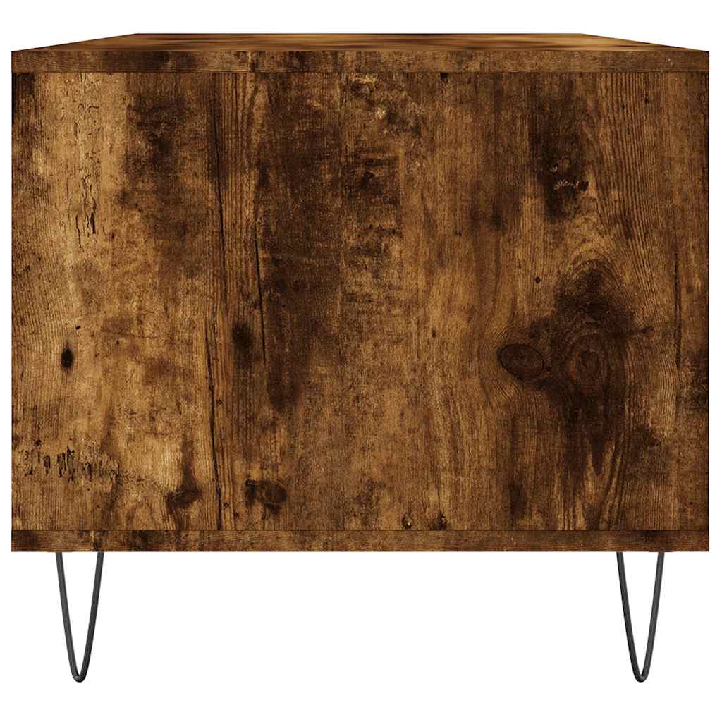 Stolić za kavu boja hrasta 90x49x45 cm konstruirano drvo