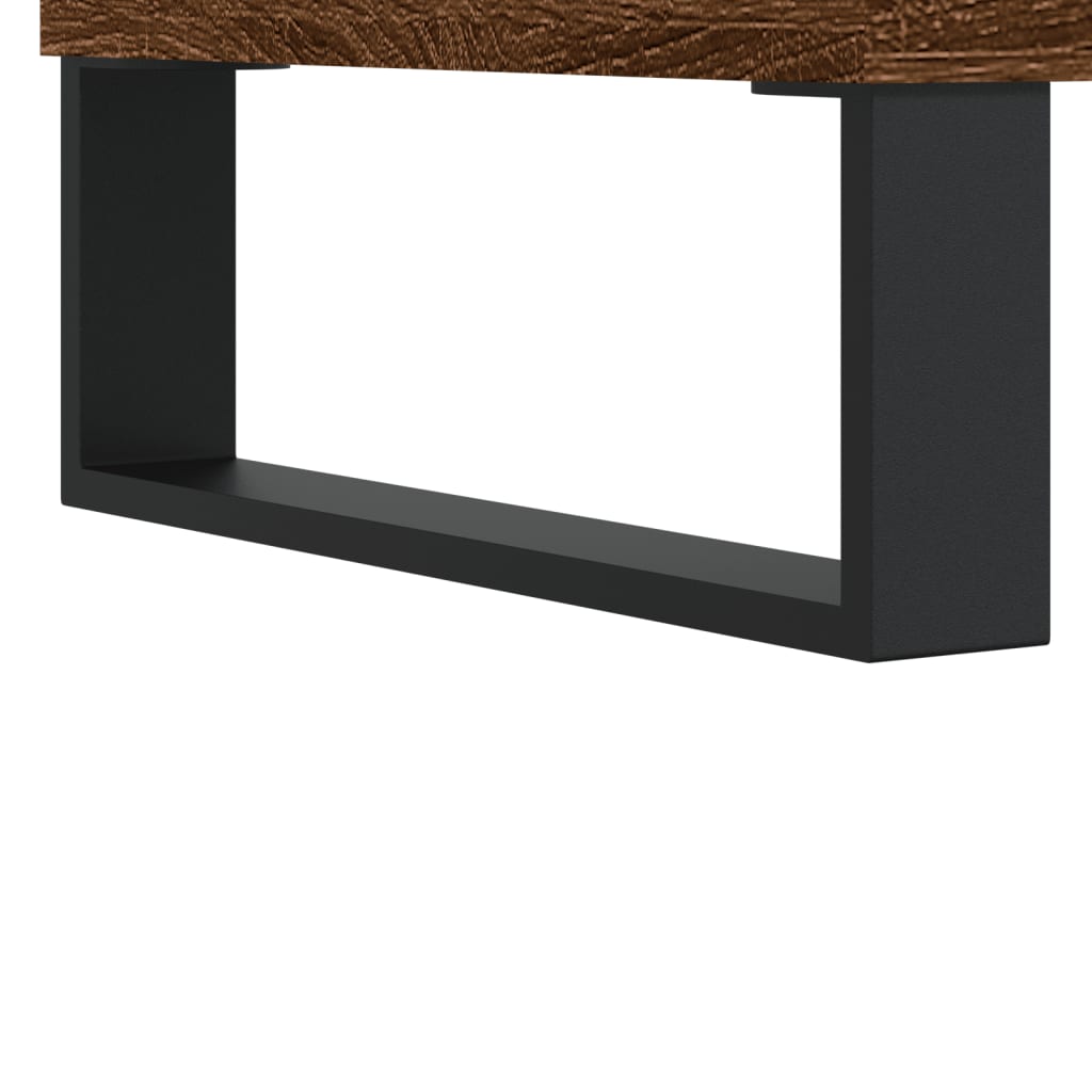 Stolić za kavu smeđi hrast 90x49x45 cm konstruirano drvo