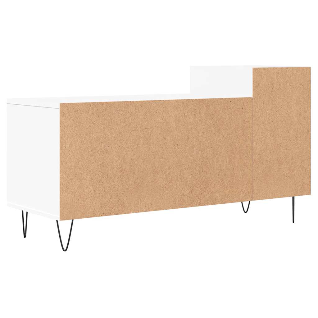 TV ormarić bijeli 100 x 35 x 55 cm od konstruiranog drva