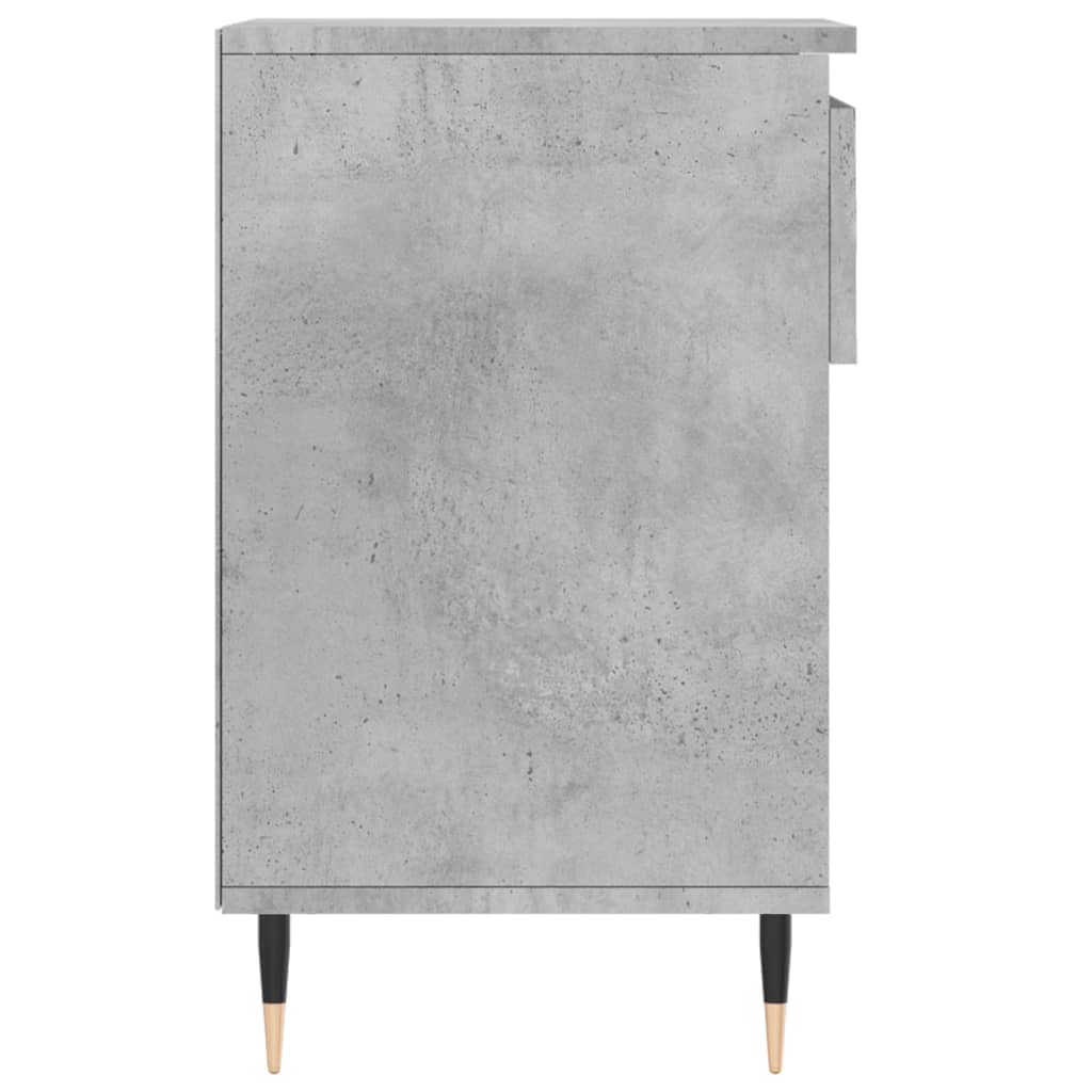 Ormarić za cipele boja betona 102x36x60 cm konstruirano drvo