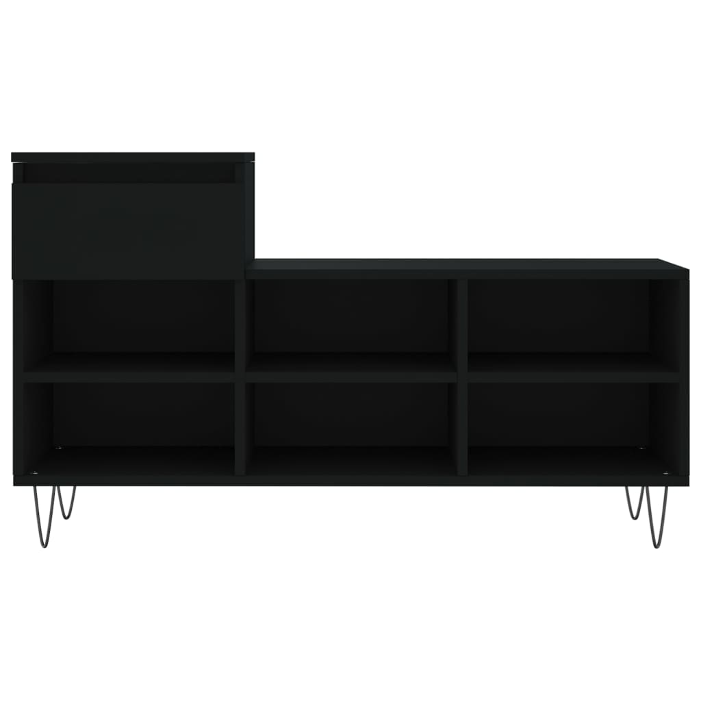 Ormarić za cipele crni 102 x 36 x 60 cm od konstruiranog drva