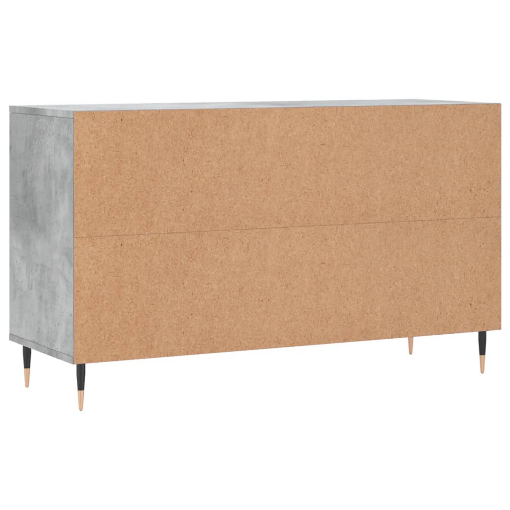 Ormarić za cipele boja betona 102x36x60 cm konstruirano drvo