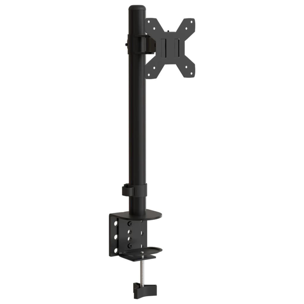 Nosač za monitor crni čelični VESA 75/100 mm
