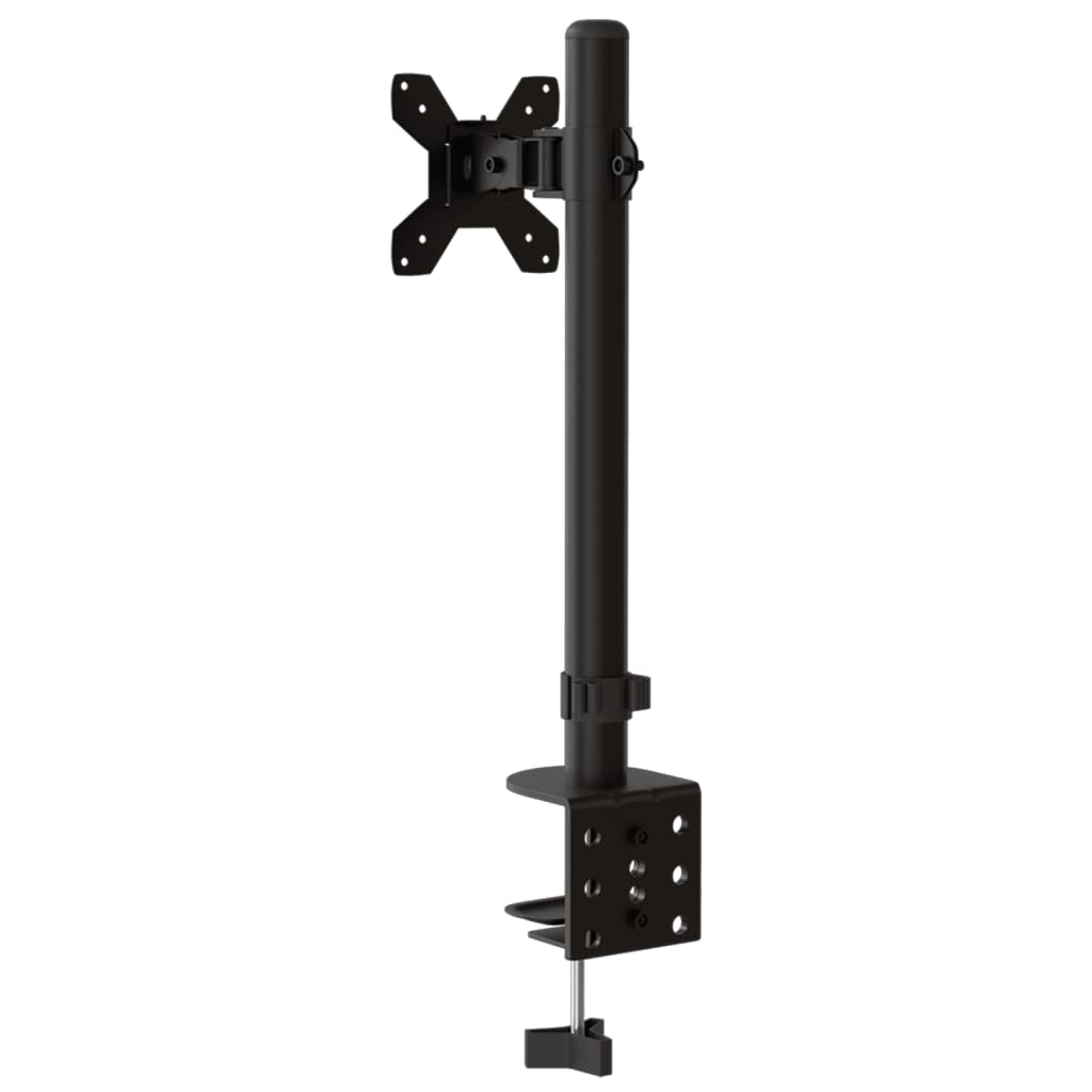 Nosač za monitor crni čelični VESA 75/100 mm