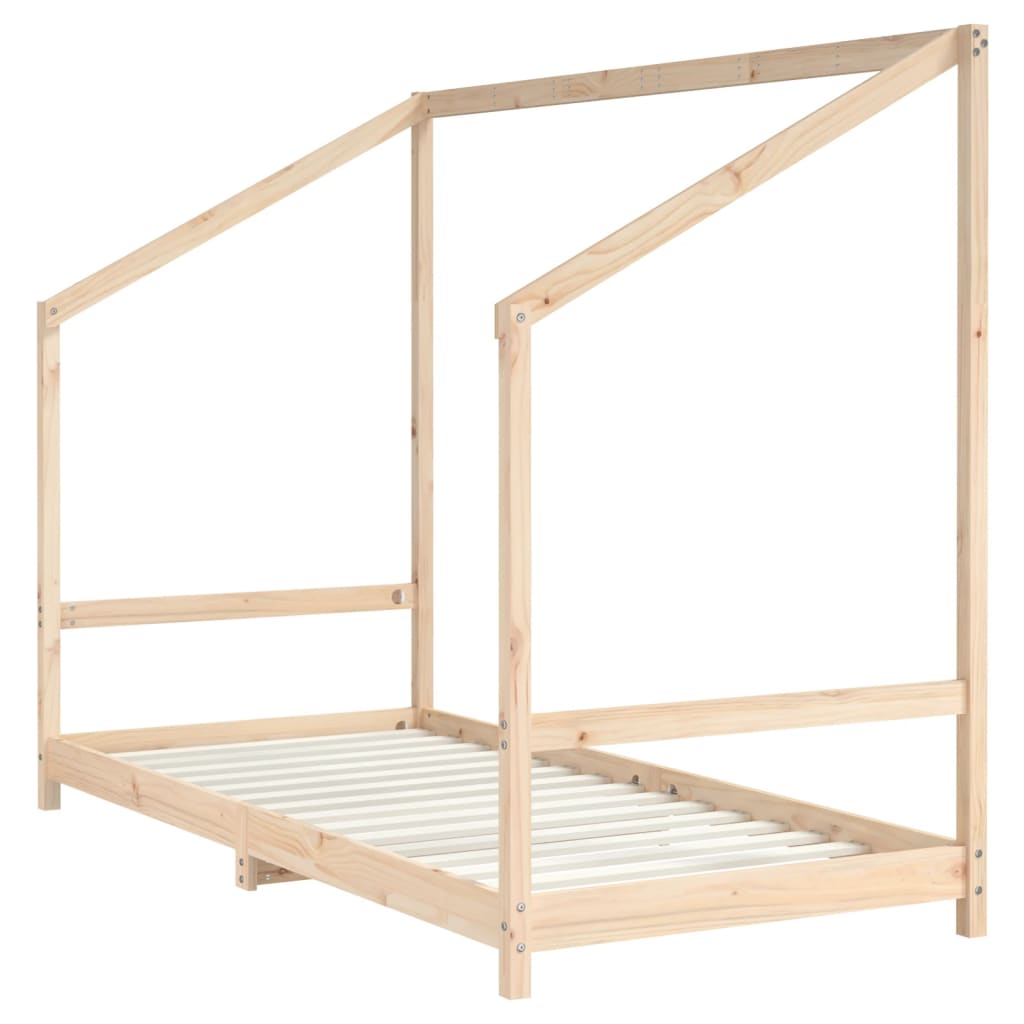Okvir za dječji krevet 2x(90x200) cm od masivne borovine