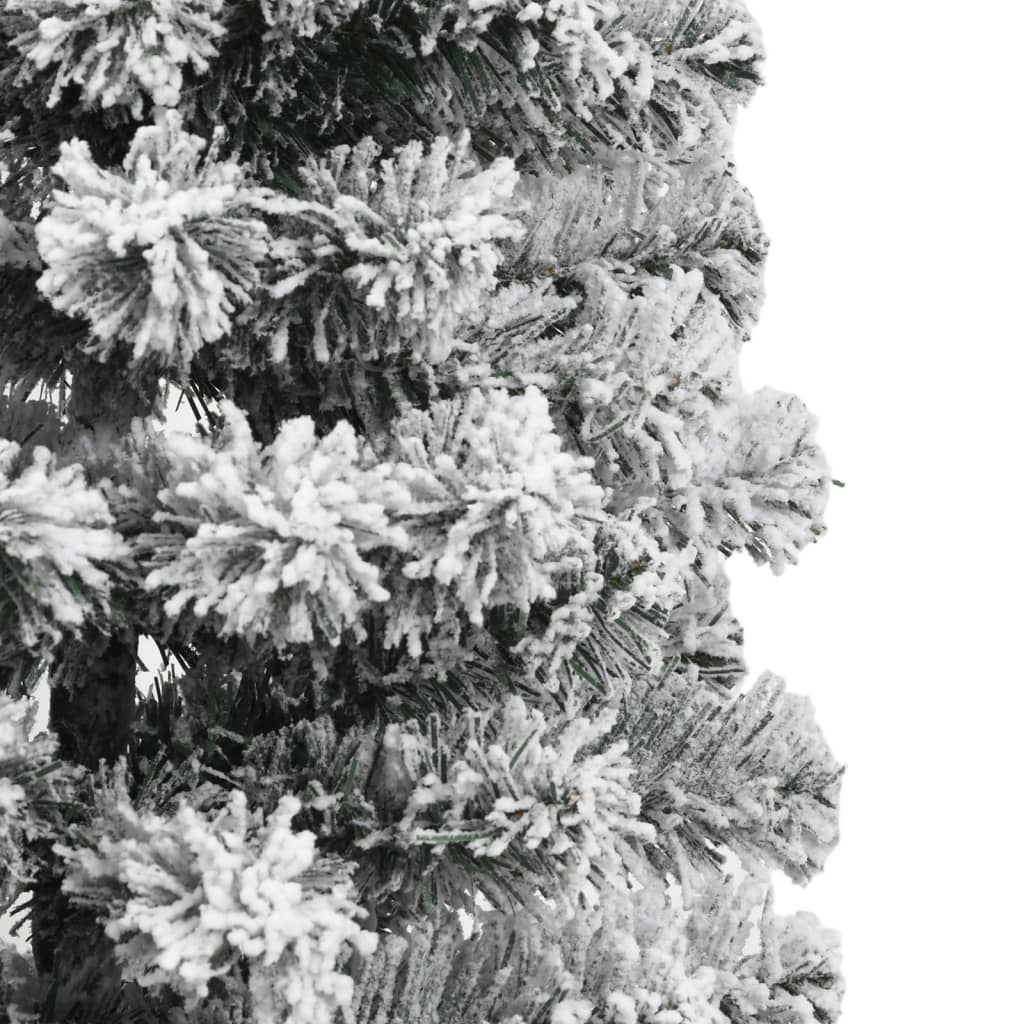 Umjetno božićno drvce sa šarkama i snijegom 120 cm