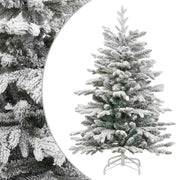 Umjetno božićno drvce sa šarkama i snijegom 210 cm