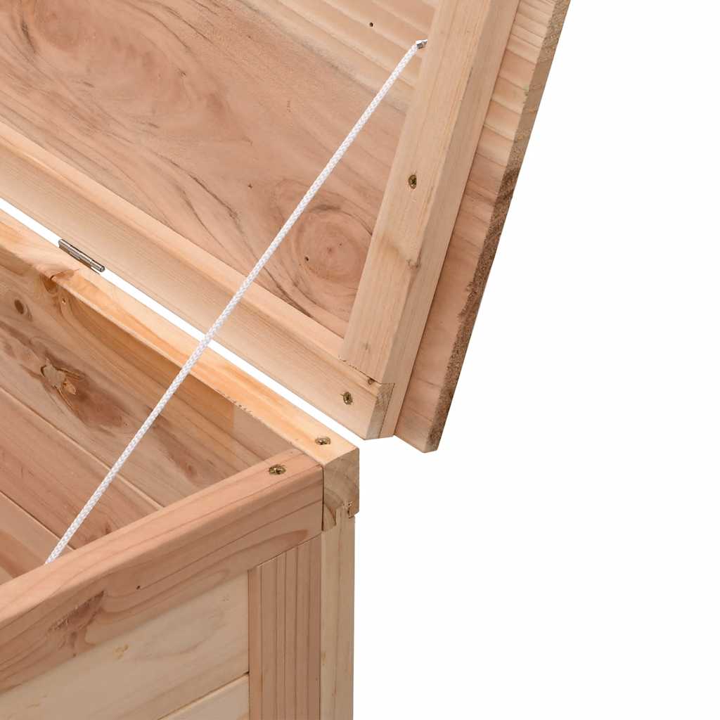 Vrtna kutija za pohranu 150x50x56,5 cm od masivne jelovine