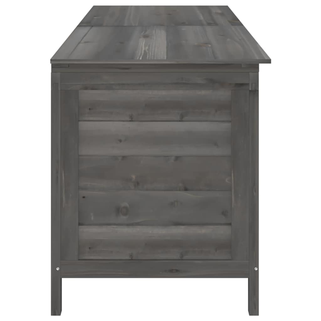 Vrtna kutija za pohranu antracit 198,5x50x56,5 cm od jelovine