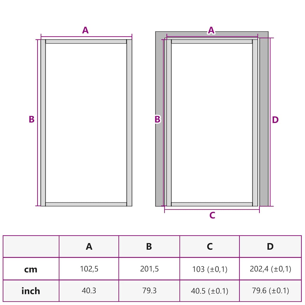 Sobna vrata tanka crna 102,5x201,5 cm kaljeno staklo i aluminij