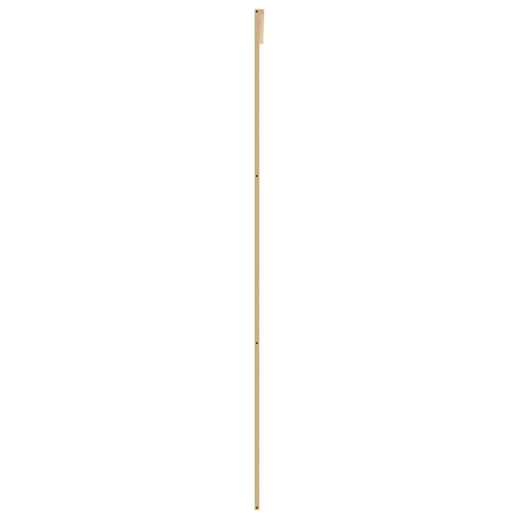 Klizna vrata zlatna 102,5x205 cm matirano staklo ESG i aluminij