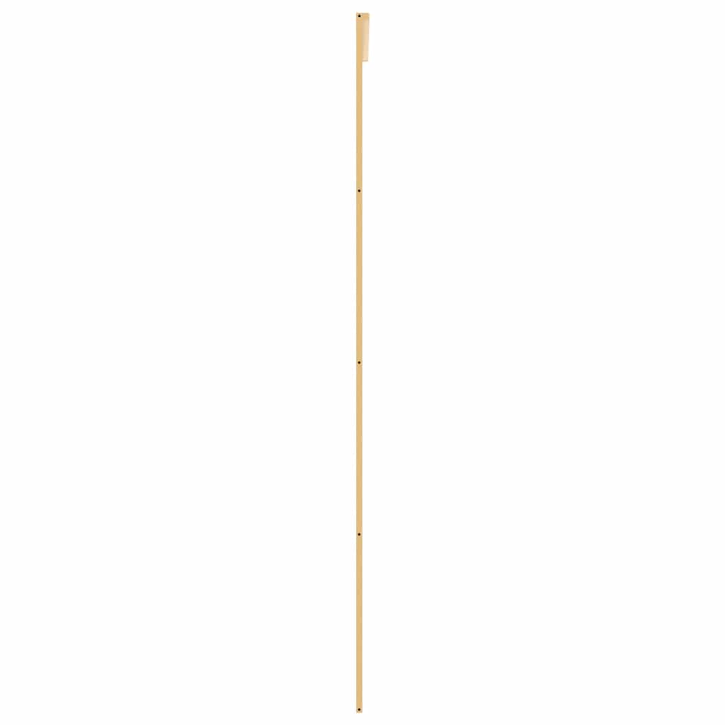 Klizna vrata zlatna 76x205 cm matirano staklo ESG i aluminij