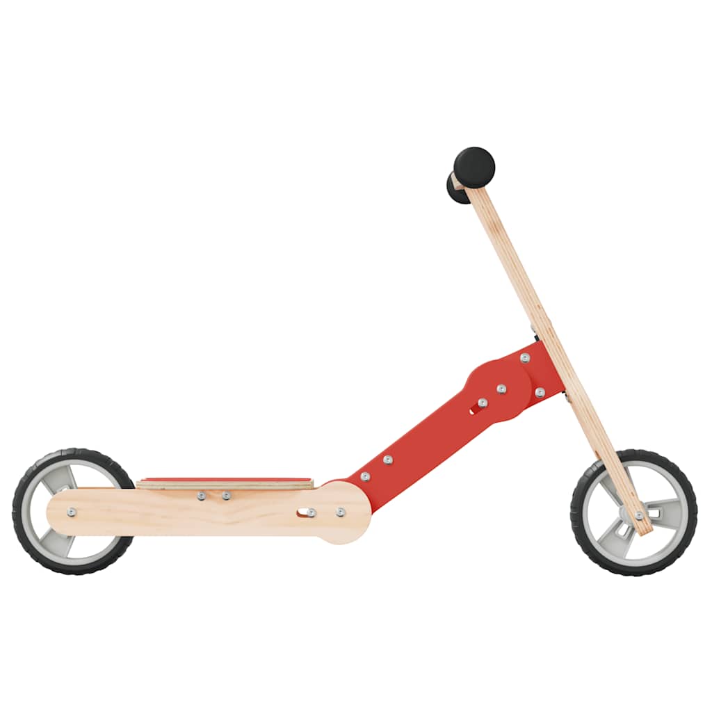 Dječji romobil 2-u-1 crveni