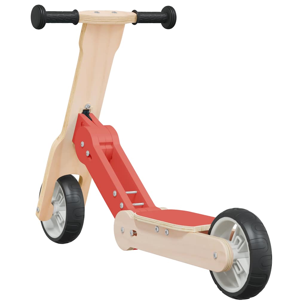 Dječji romobil 2-u-1 crveni