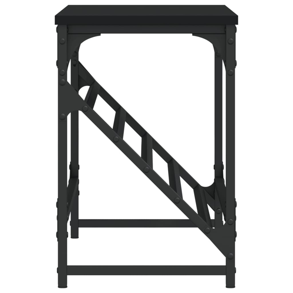 Stalak za cipele crni 90 x 30 x 45 cm od konstruiranog drva