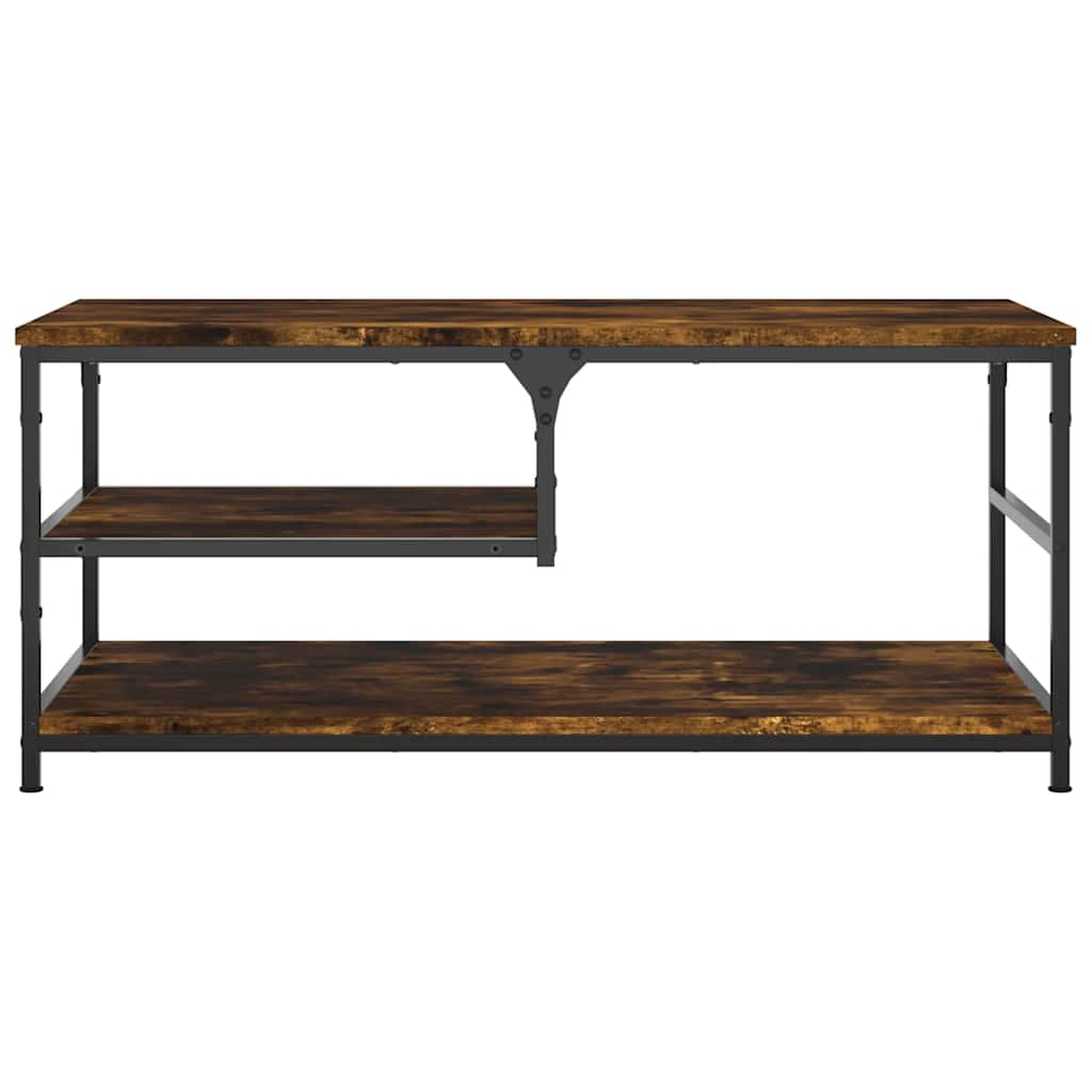 Stolić za kavu boja hrasta 90 x 49 x 40 cm konstruirano drvo