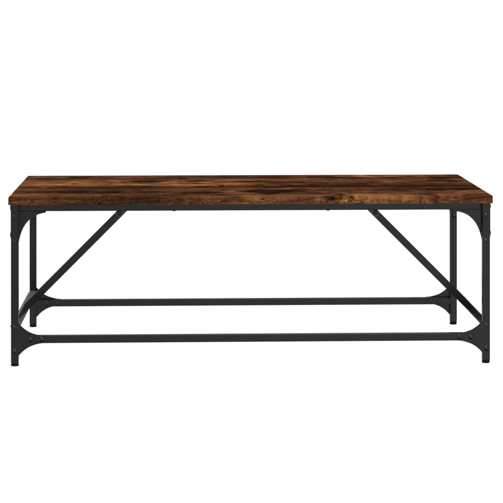 Stolić za kavu boja hrasta 100 x 50 x 35 cm konstruirano drvo