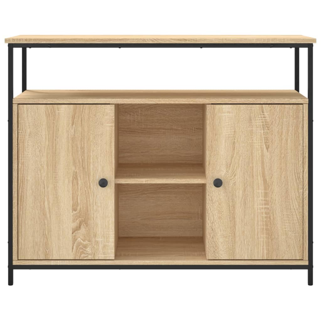 Komoda Sonoma hrast 100x35x80 cm Konstruirano drvo