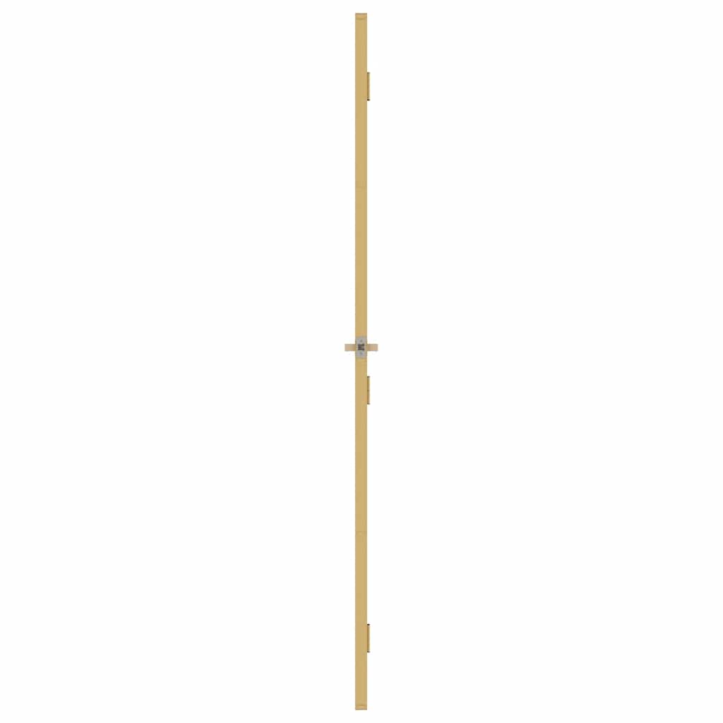 Sobna vrata tanka zlatna 83x201,5 cm kaljeno staklo i aluminij