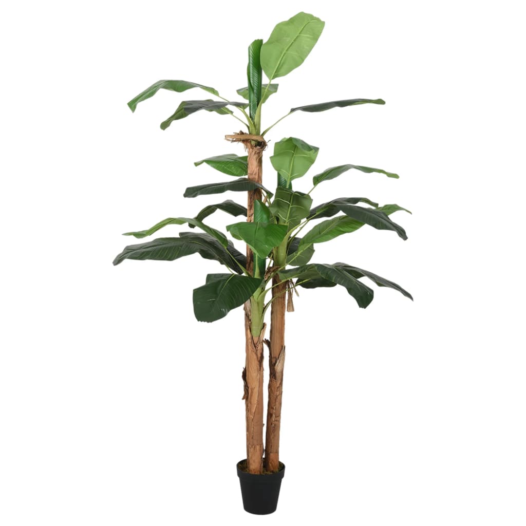 Umjetno stablo banane 18 listova 150 cm zeleno