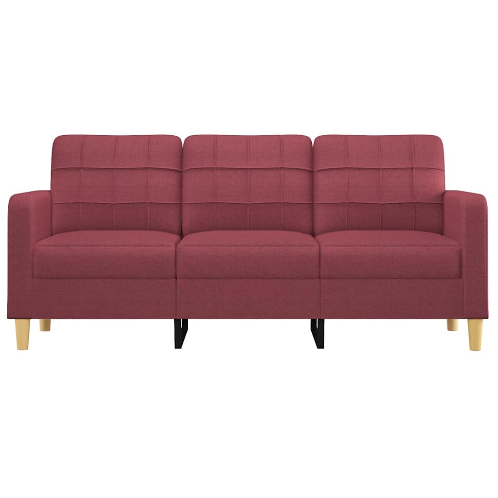 Trosjed od tkanine crvena boja vina 180 cm