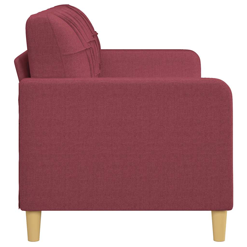 Trosjed od tkanine crvena boja vina 180 cm