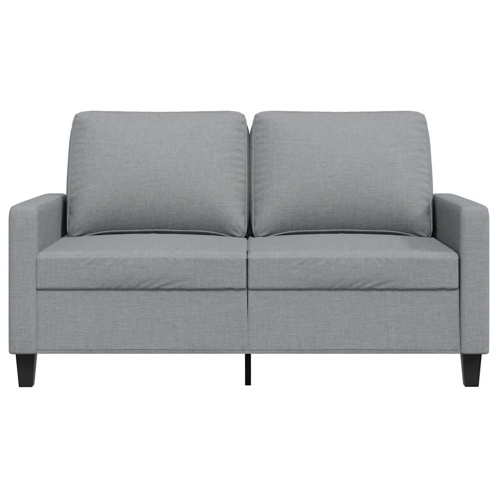 Dvosjed od tkanine svjetlosivi 120 cm