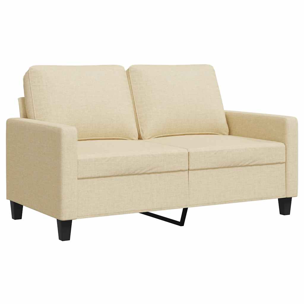 Dvosjed od tkanine krem 120 cm