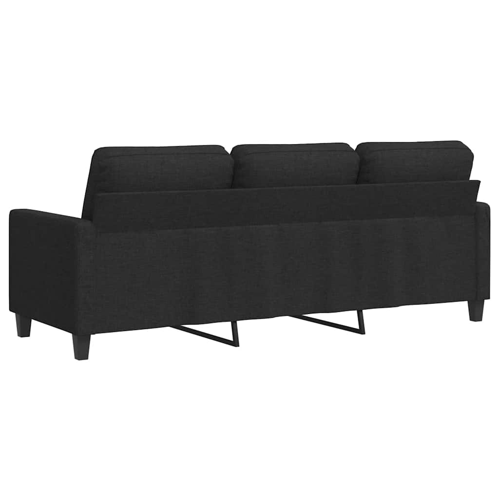 Trosjed od tkanine Crna 180 cm