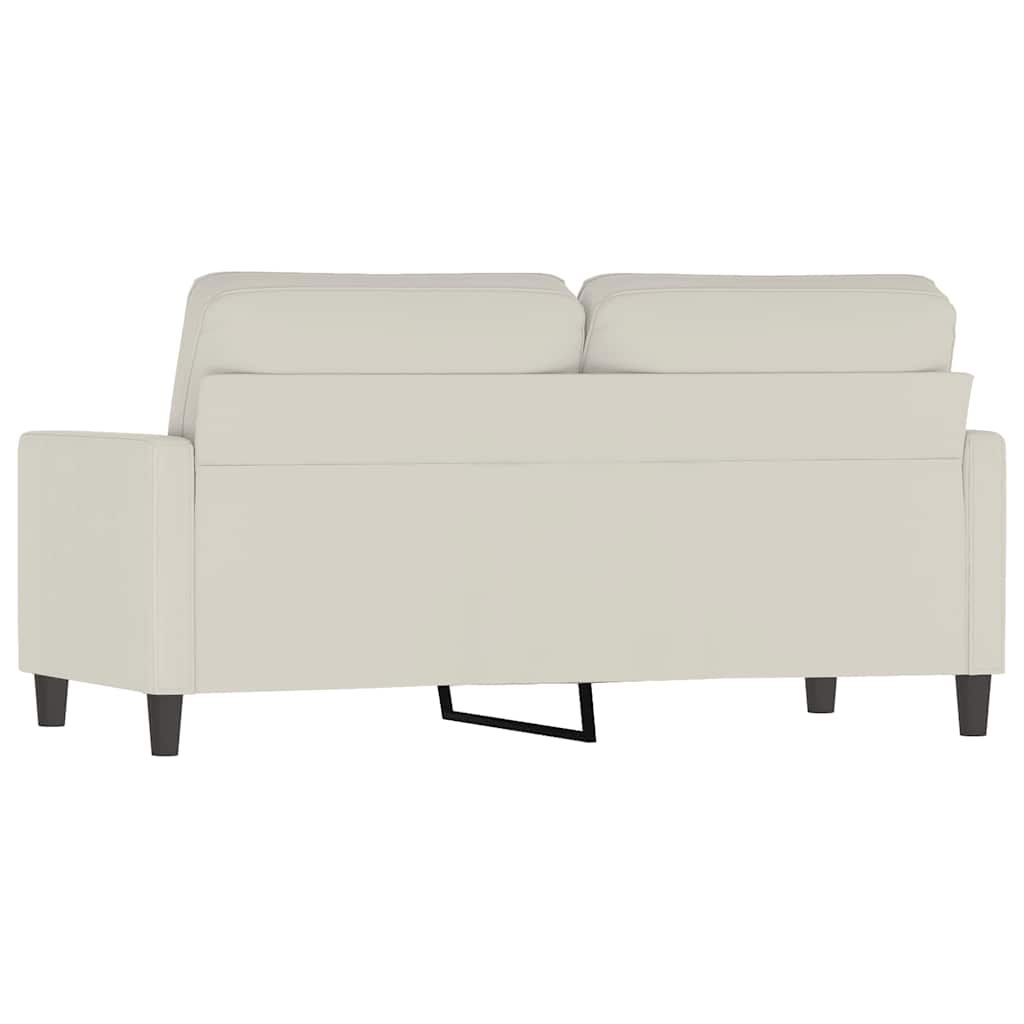 Dvosjed krem 140 cm baršunasti