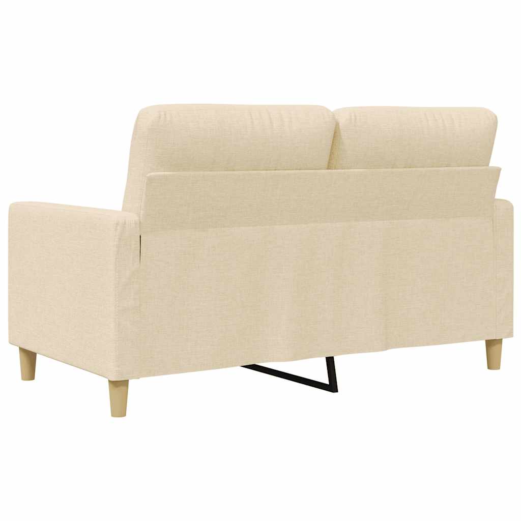 Dvosjed od tkanine krem 120 cm