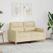 Dvosjed od tkanine krem 120 cm