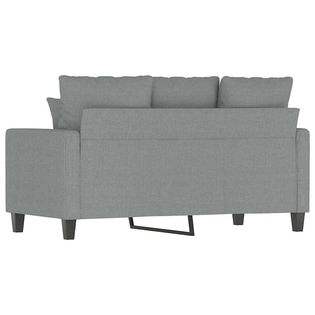 Dvosjed od tkanine svjetlosivi 120 cm