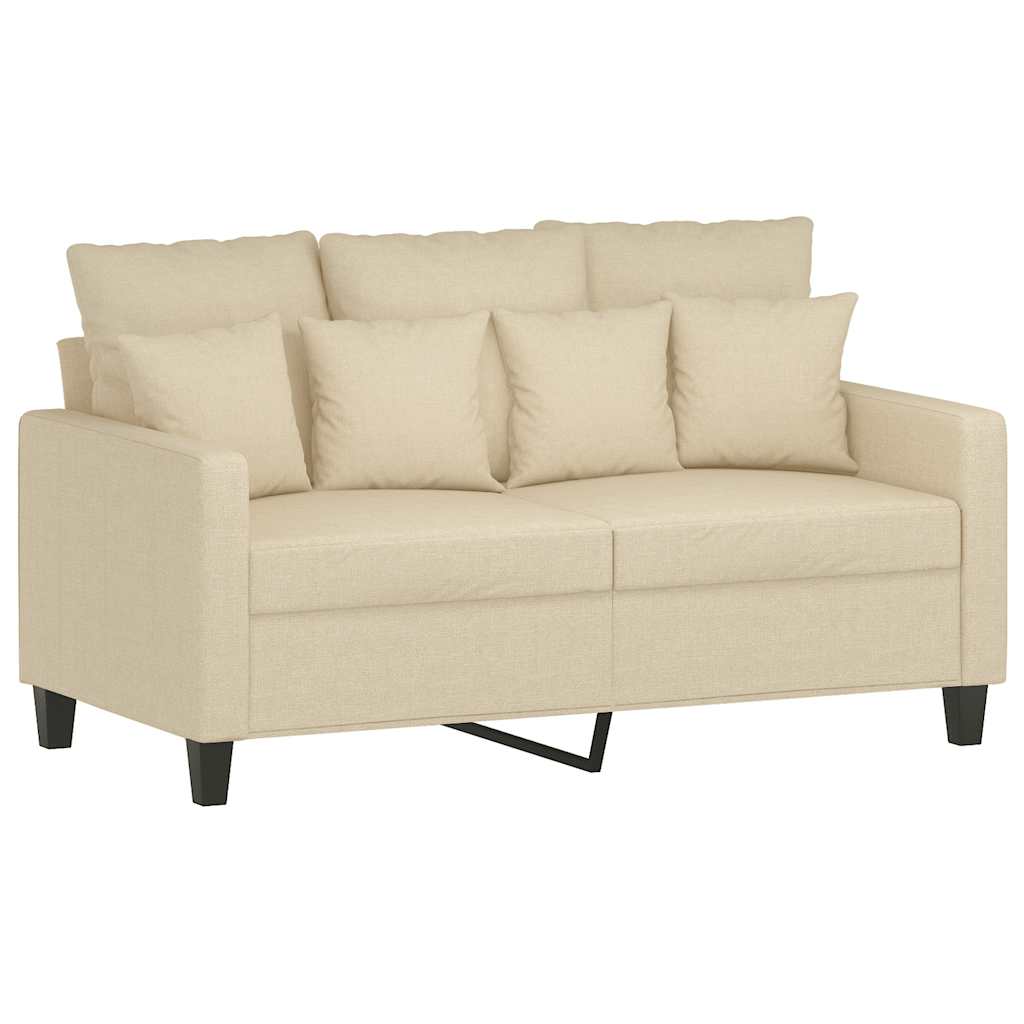 Dvosjed od tkanine krem 120 cm