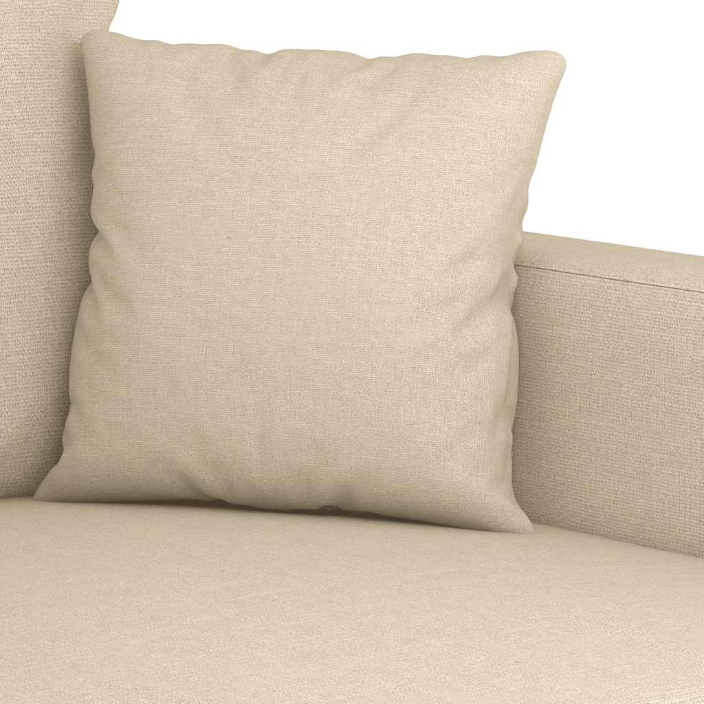 Dvosjed od tkanine krem 120 cm