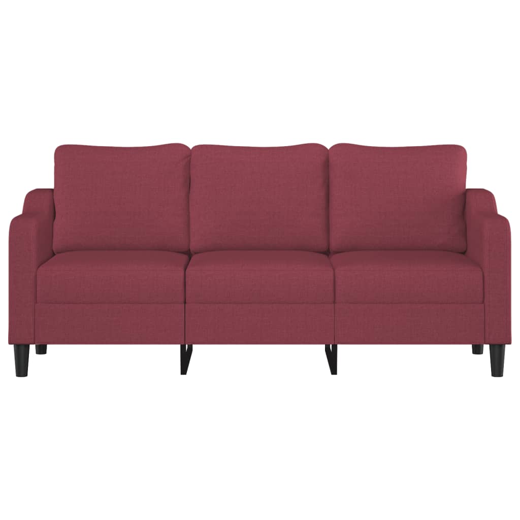 Trosjed od tkanine crvena boja vina 180 cm
