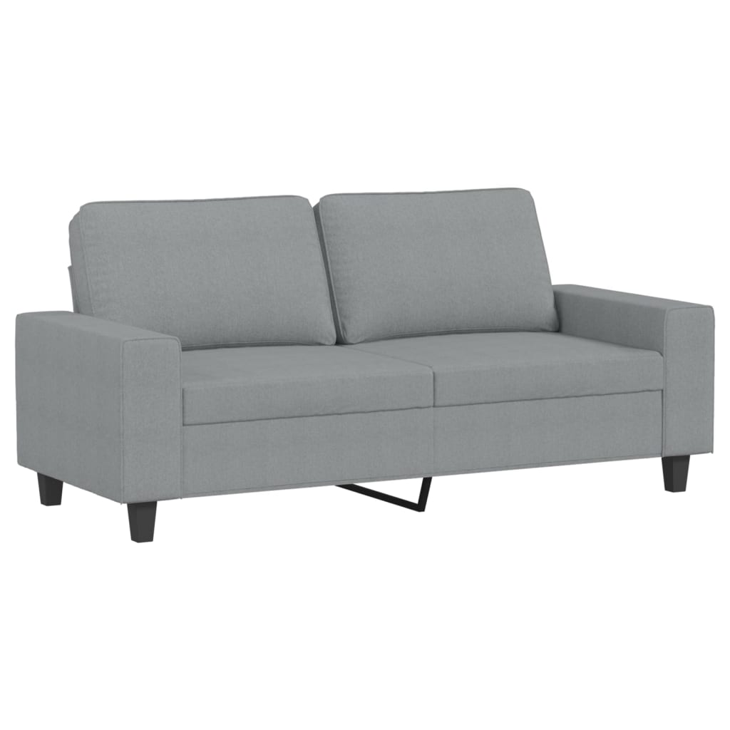 Dvosjed od tkanine svjetlosivi 140 cm