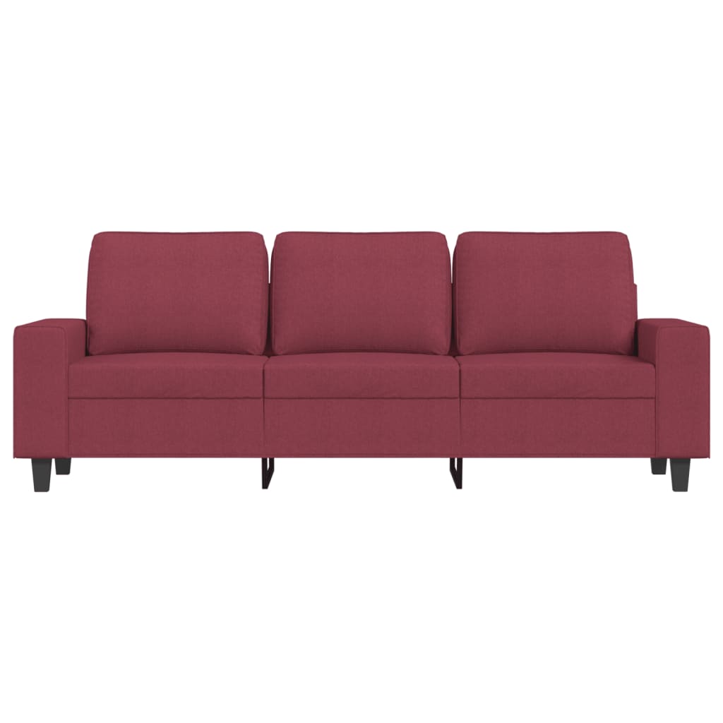 Trosjed od tkanine crvena boja vina 180 cm