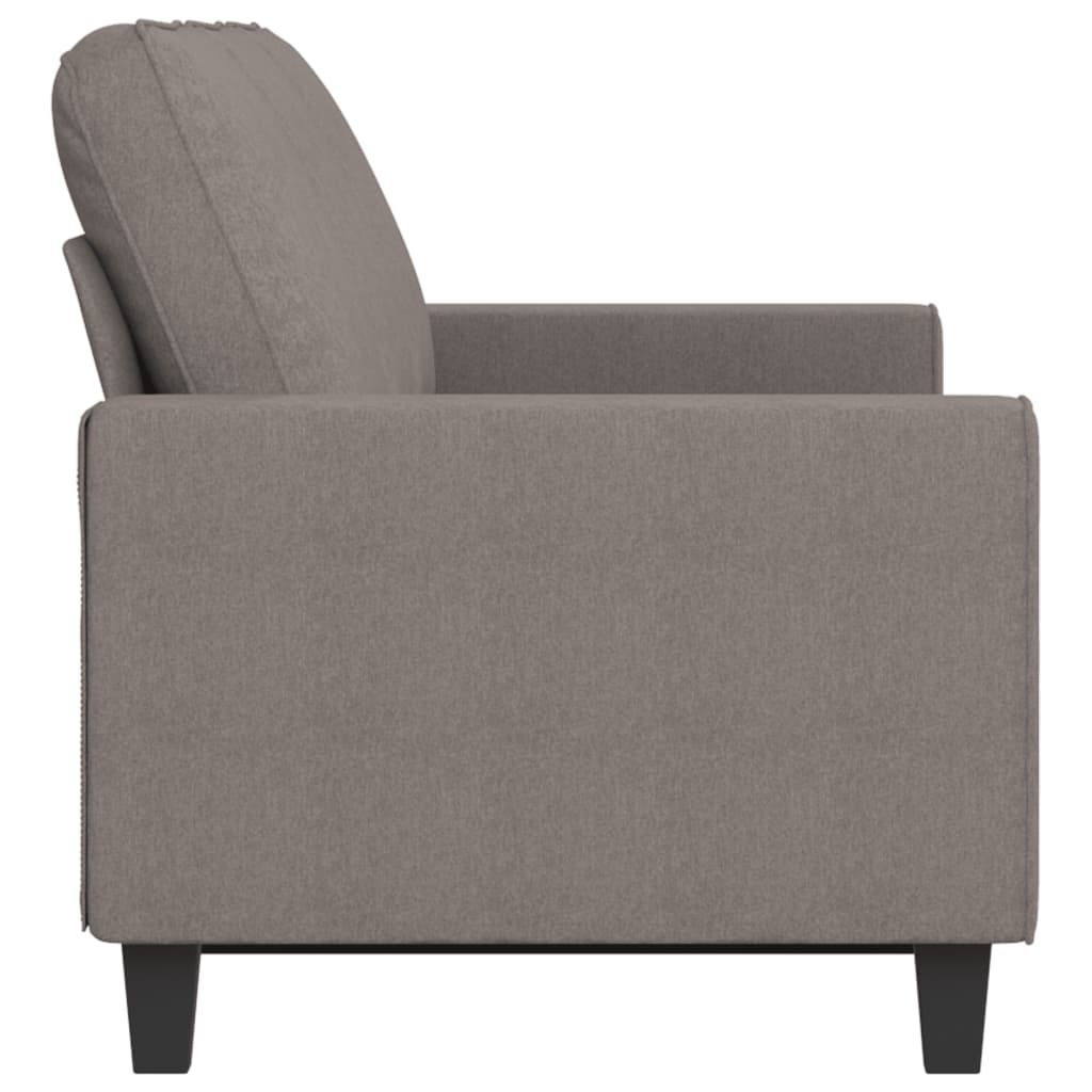 Trosjed od tkanine Smeđe-siva 180 cm