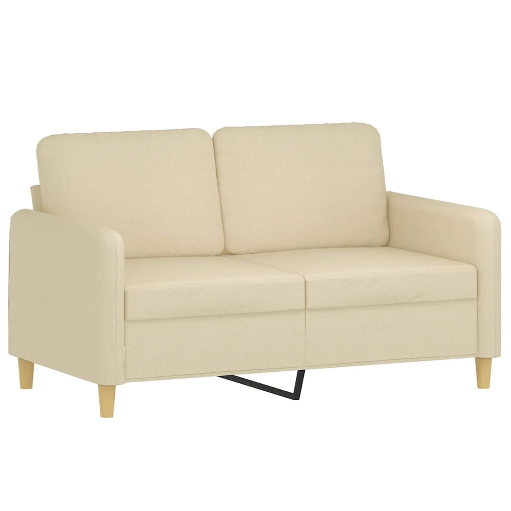 Dvosjed od tkanine krem 120 cm
