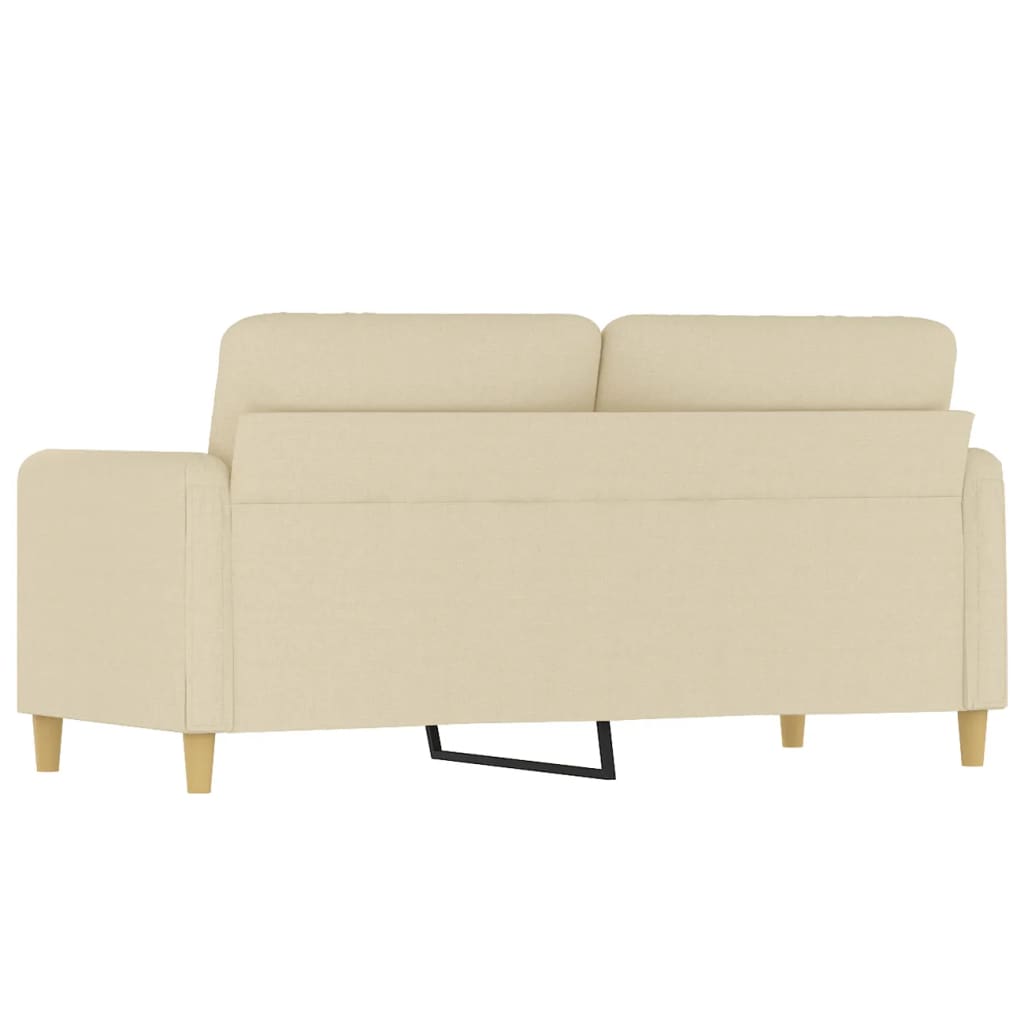 Dvosjed od tkanine krem 140 cm