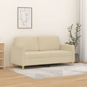 Dvosjed od tkanine krem 140 cm