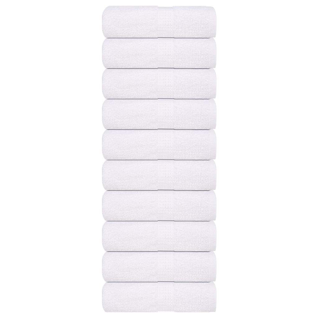 Ručnici za pranje FROGN 10 kom bijeli 30x30 cm 360 g/m²