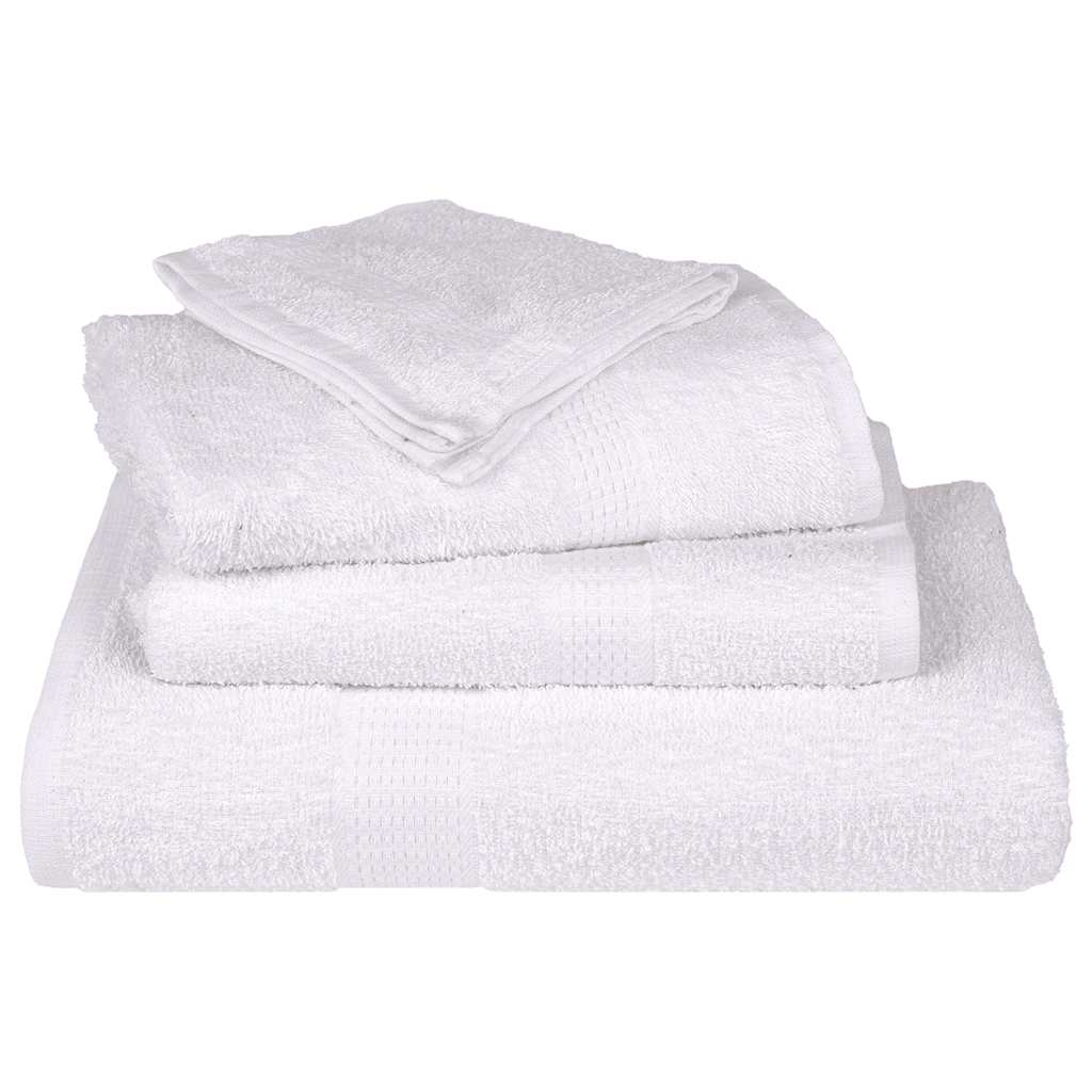 Ručnici za pranje FROGN 10 kom bijeli 30x30 cm 360 g/m²