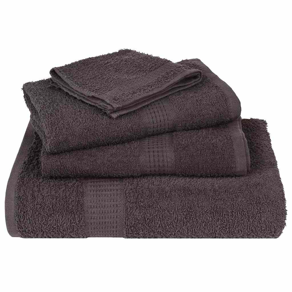 Ručnici za tuširanje FROGN 4 kom antracit 70x140 cm 360 g/m²
