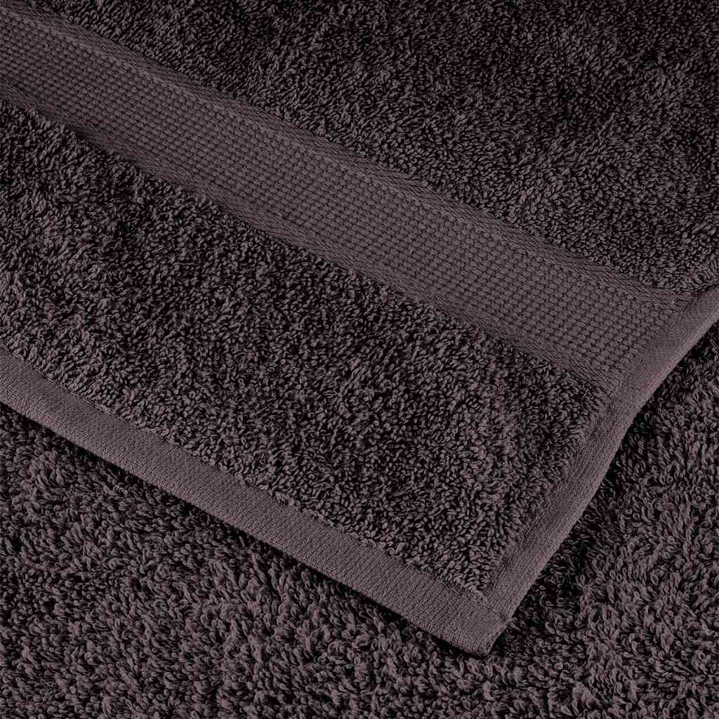 Ručnici FROGN 10 kom antracit 100x200 cm 360 g/m²