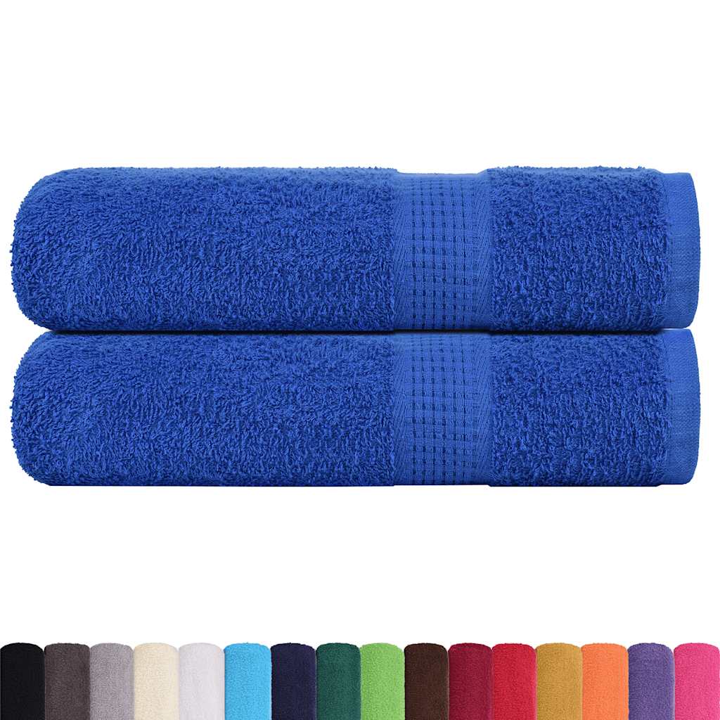 Ručnici za kupanje FROGN 2 kom plavi 100x150 cm 360 g/m²