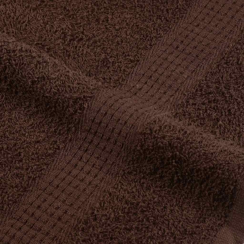 Ručnici za pranje FROGN 4 kom. Smeđi 30x30 cm 360 g/m²